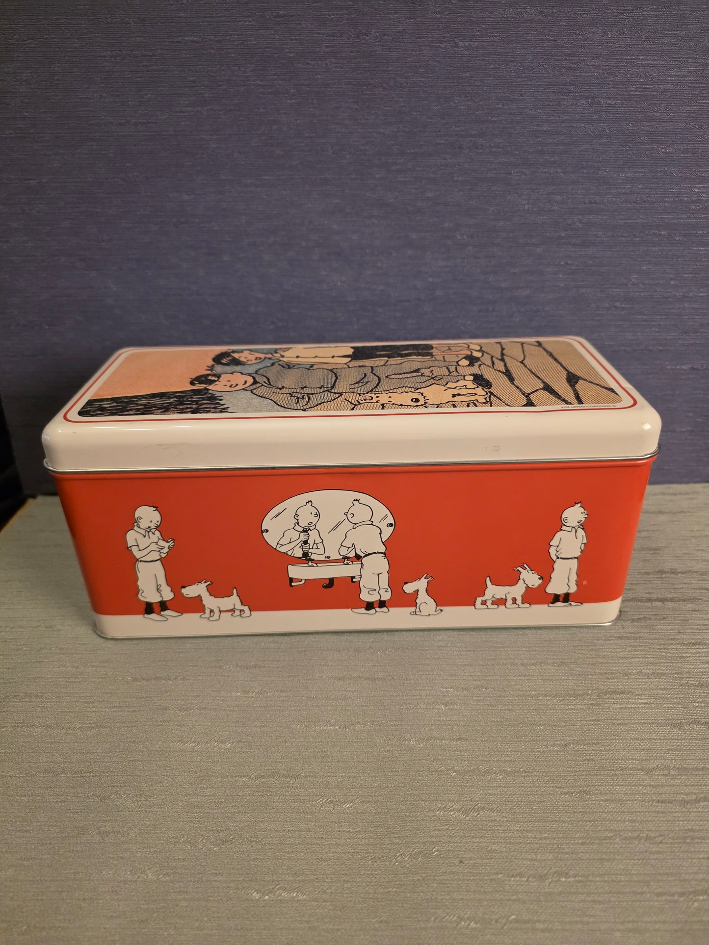 Tintin Metaldåse 2014