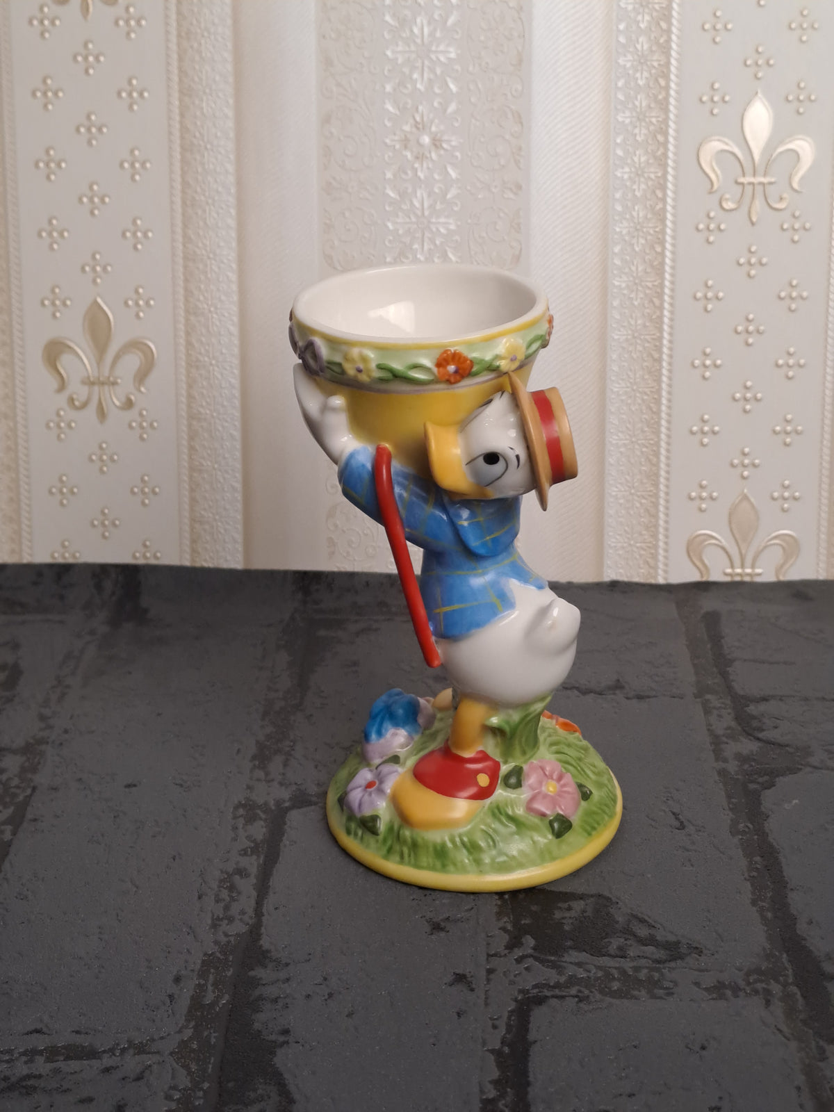 Egg Cup from Disney Collection / Fyrklövern Donald Duck Egg Cup