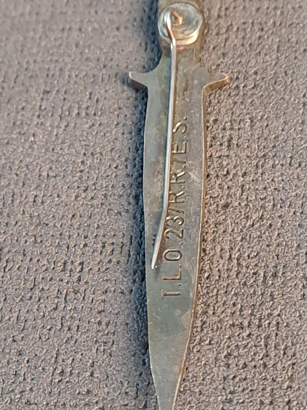 WW2 SS Dagger Brooch Schutzstaffel / WW2 SS Dolk Broche Beskyttelses Eskadron