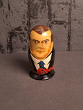 Vintage Matrjojska Dolls Russian Presidents / Vintage Matrjojska Dukker Russiske Præsidenter