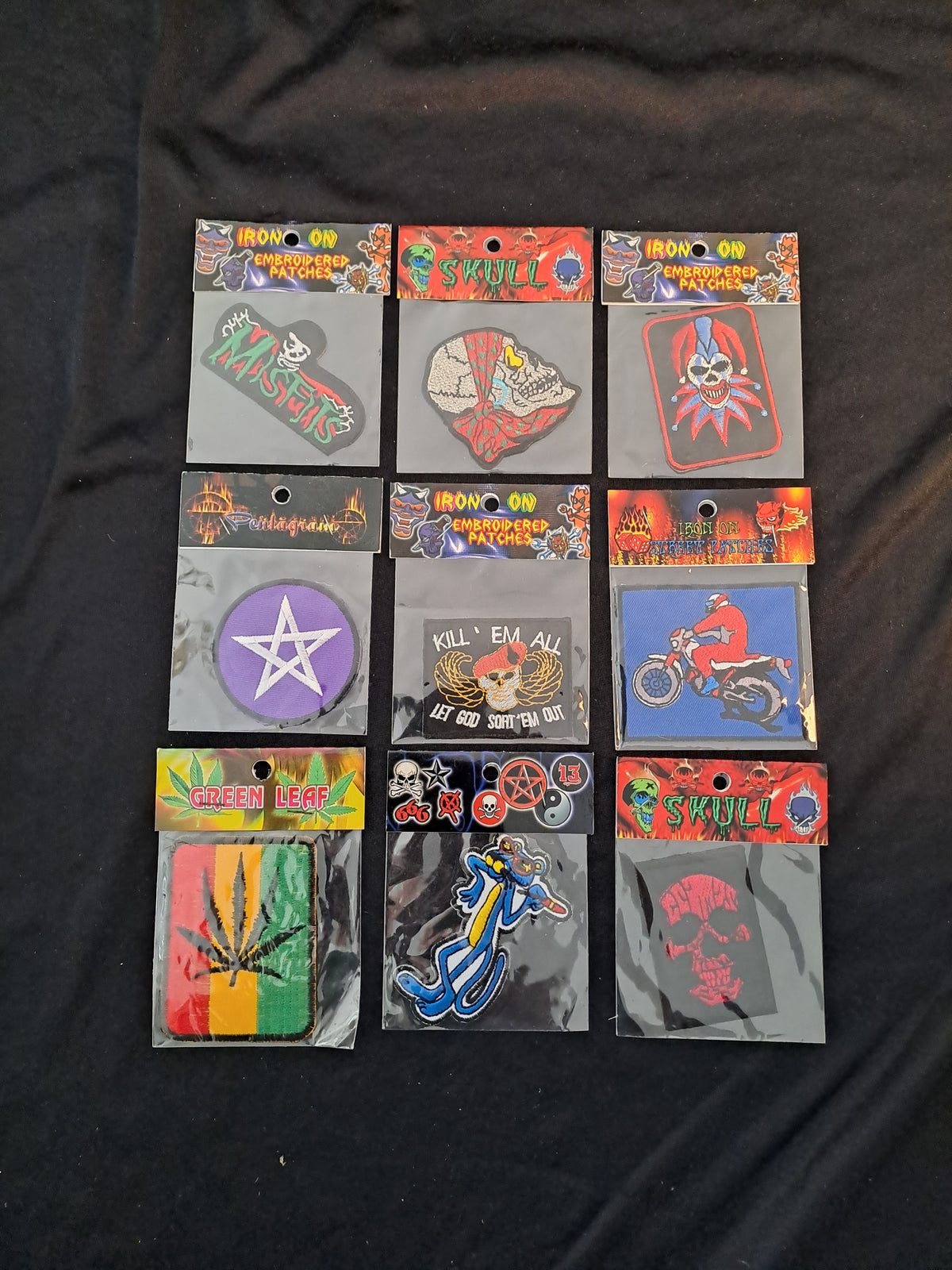 Vintage Patch x9 / Vintage Strygemærker x9