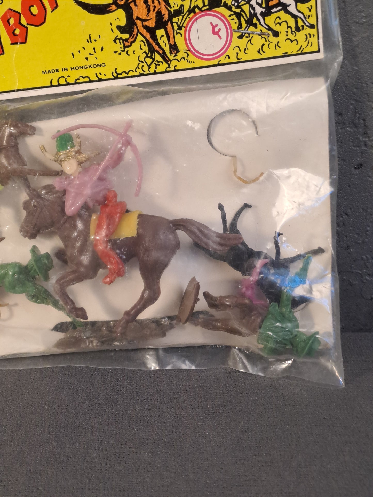 Cowboy and Indian Vintage Swoppets 1970's