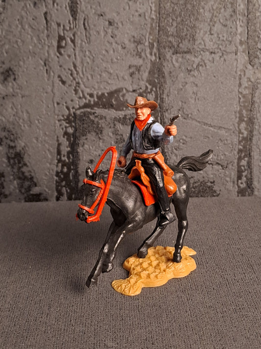 Timpo Toys Cowboy on Horse