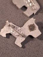 WHW Animal Badges with Pearls
