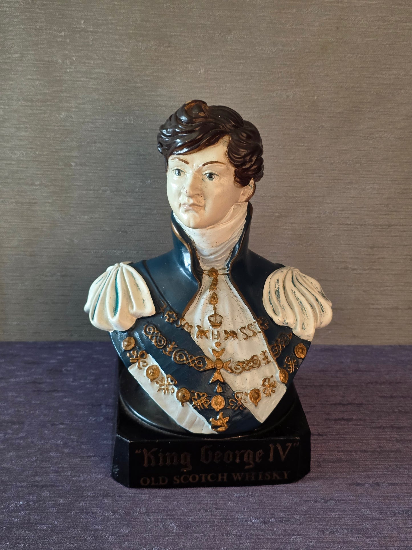 Vintage Bar Deko King George IV Old Scotch Whiskey