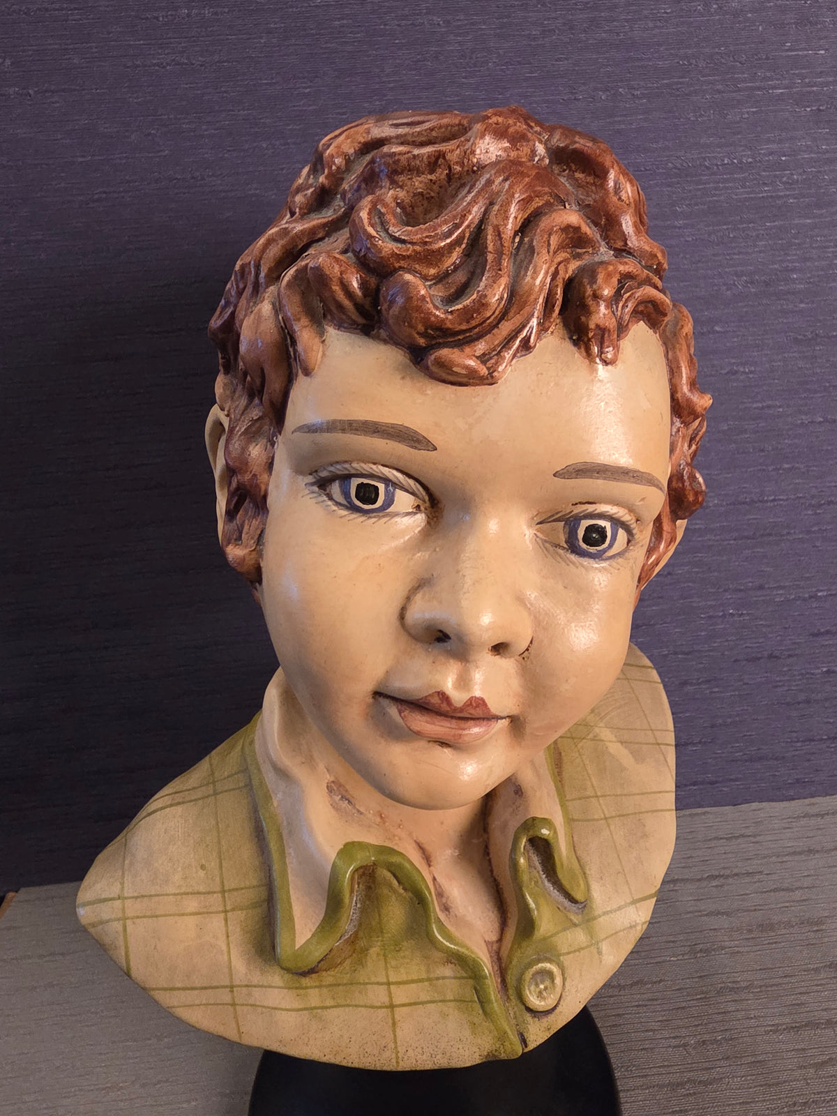 Vintage Boy Bust Italy