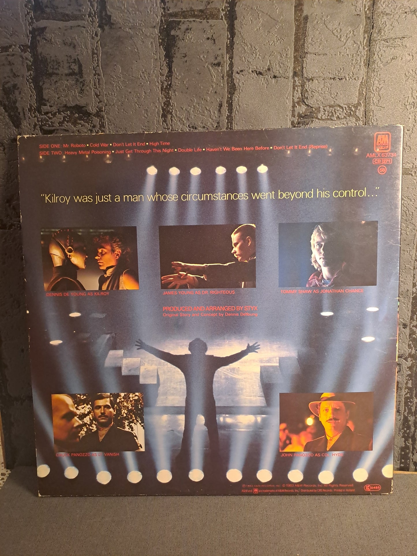 Styx Kilroy Was Here 1983