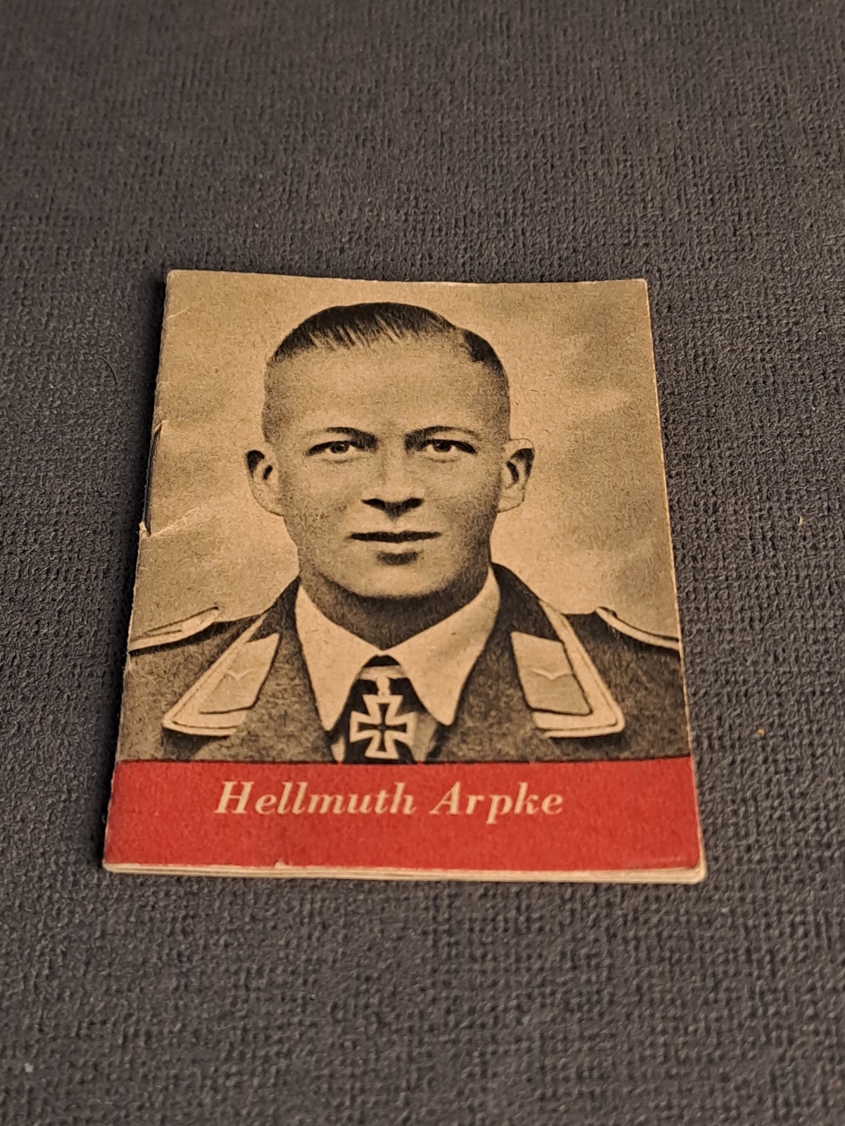 WHW Knight's Cross Mini Booklet Hellmuth Arpke