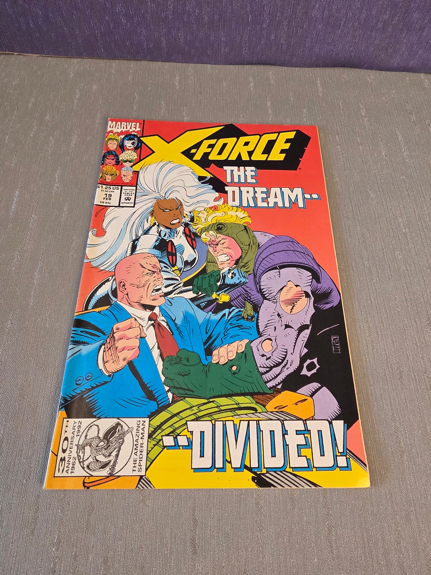Marvel X-Force The Dream Divided #19 Feb 1993
