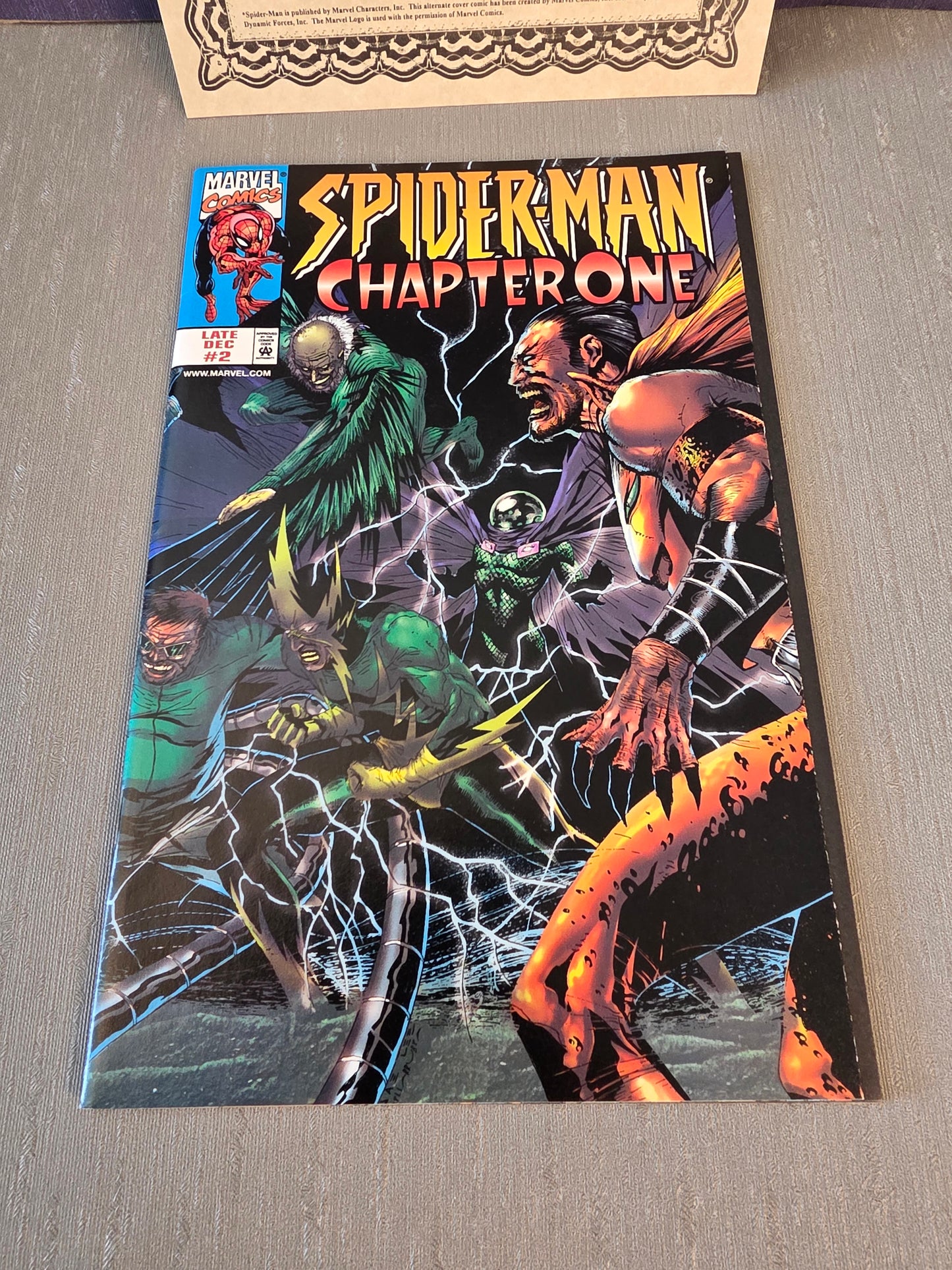 Marvel Spiderman Chapter One #2 Late Dec 1998 Limited