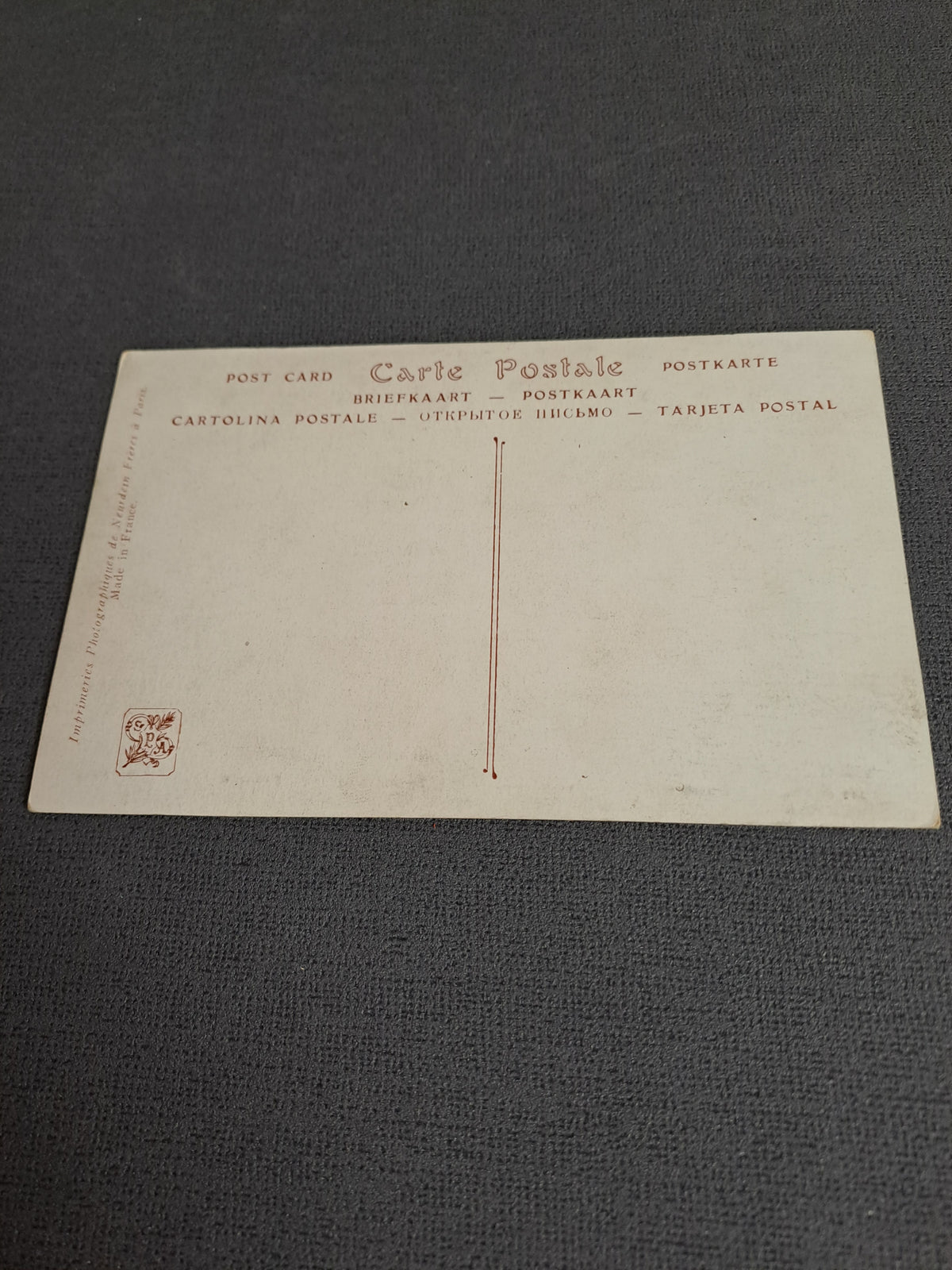 Antique French Postcard