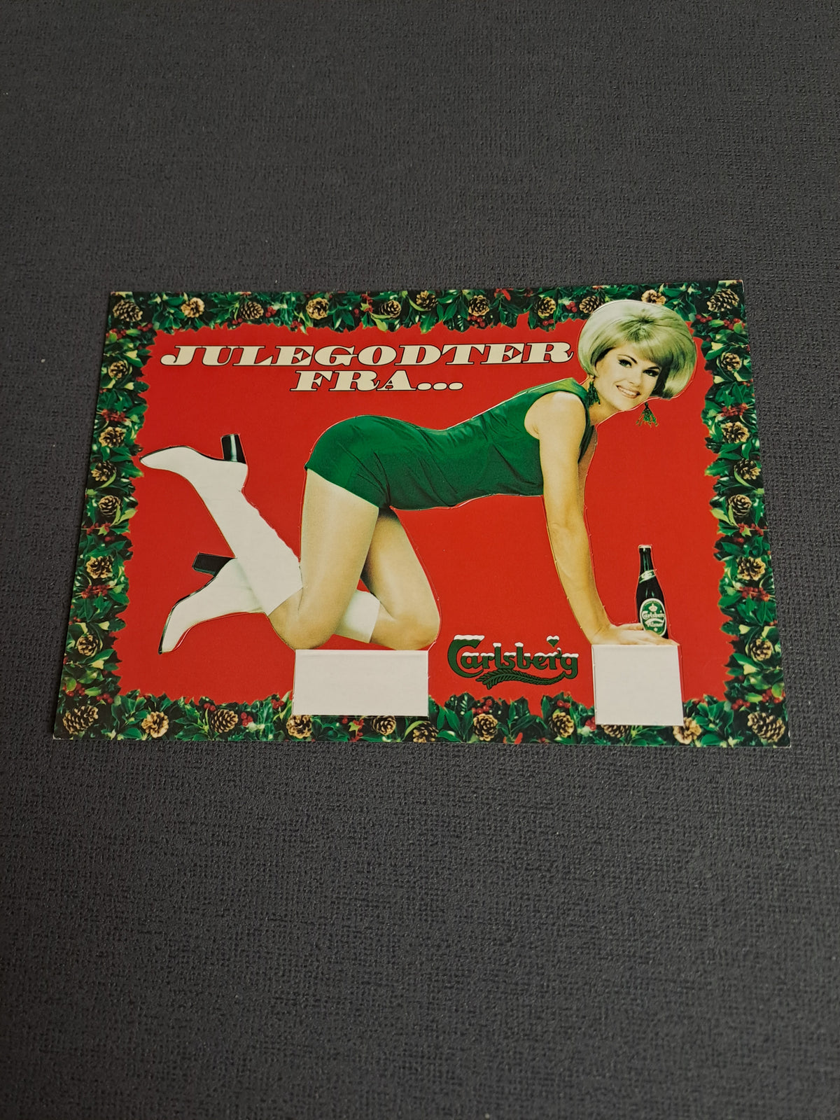 Carlsberg Vintage Postcard Pop Out / Carlsberg Vintage Postkort Kravlenisse
