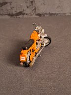 Die-cast 1980s Moto Guzzi V7 motorcycle