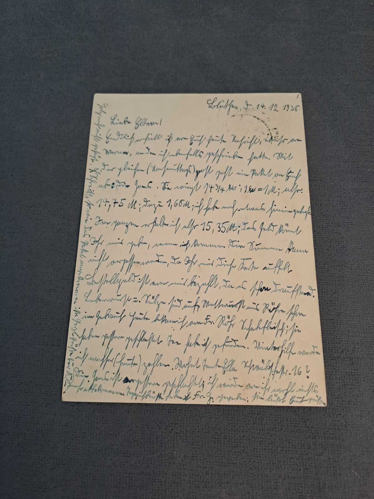 WWII Postcard WHW
