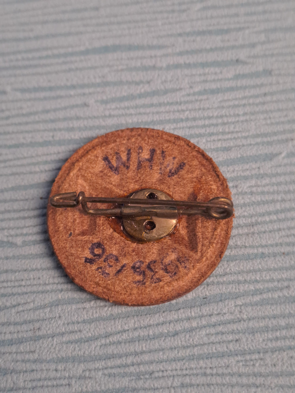 WW2 WHW Wolfsangel Rune Red