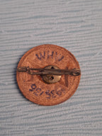 WW2 WHW Wolfsangel Rune Red