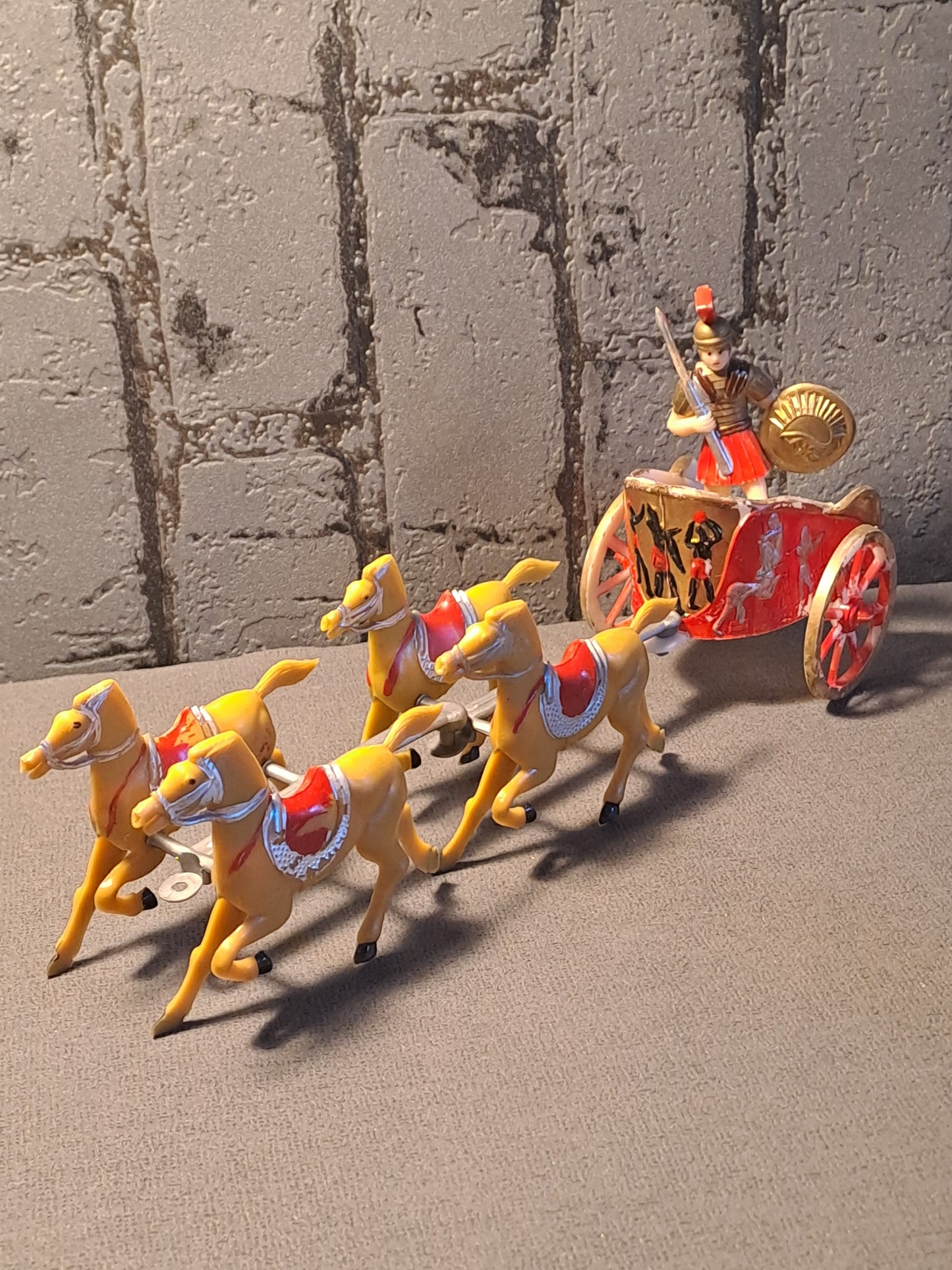 Roman Soldiers and Chariots 1970's / Romerske Soldater og Stridsvogne 1970'erne