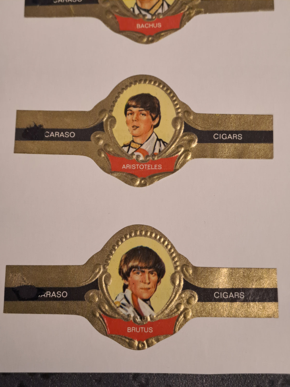 The Beatles Cigar Wrappers 1964