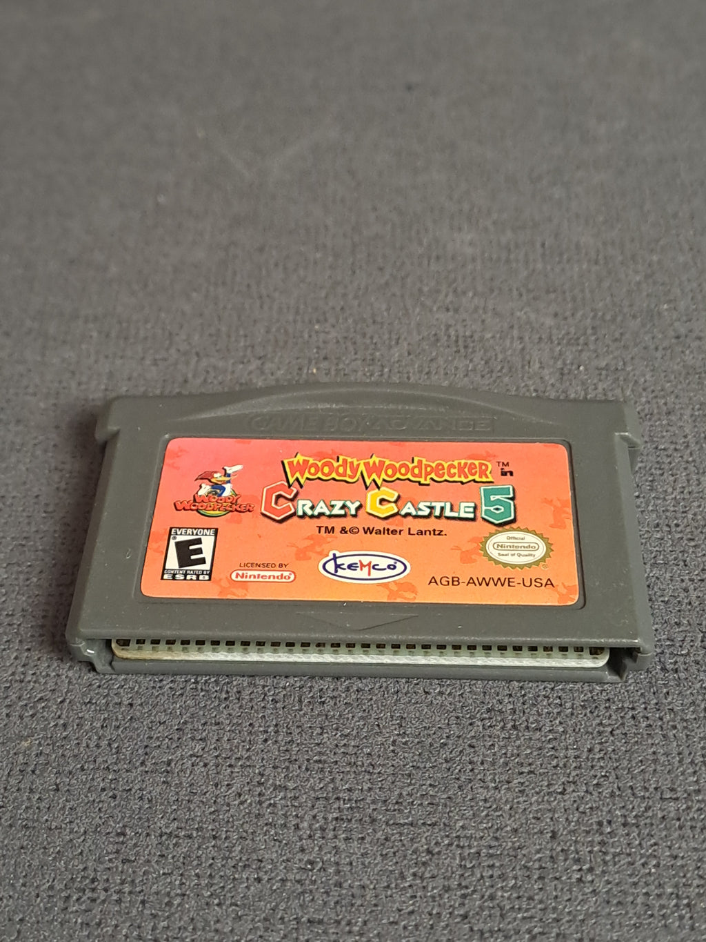 Game Boy Advance-Woody Woodpecker Crazy Castle 5