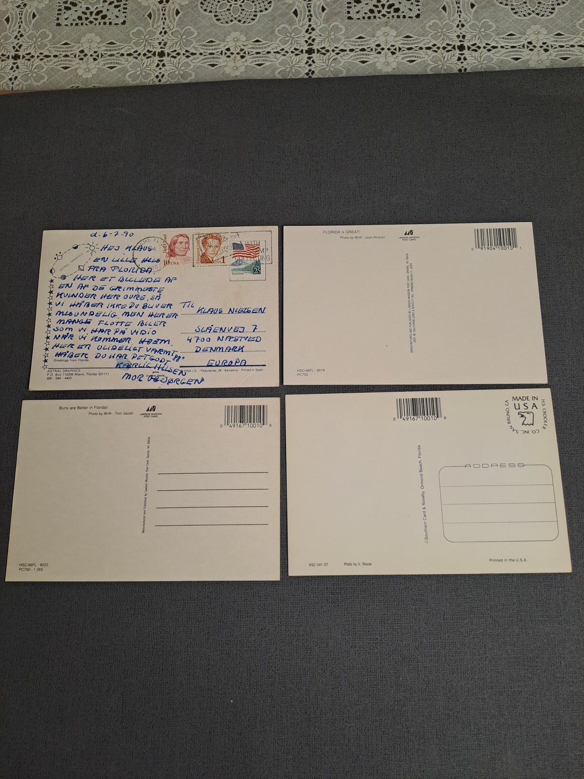 US Vintage Erotic Postcards