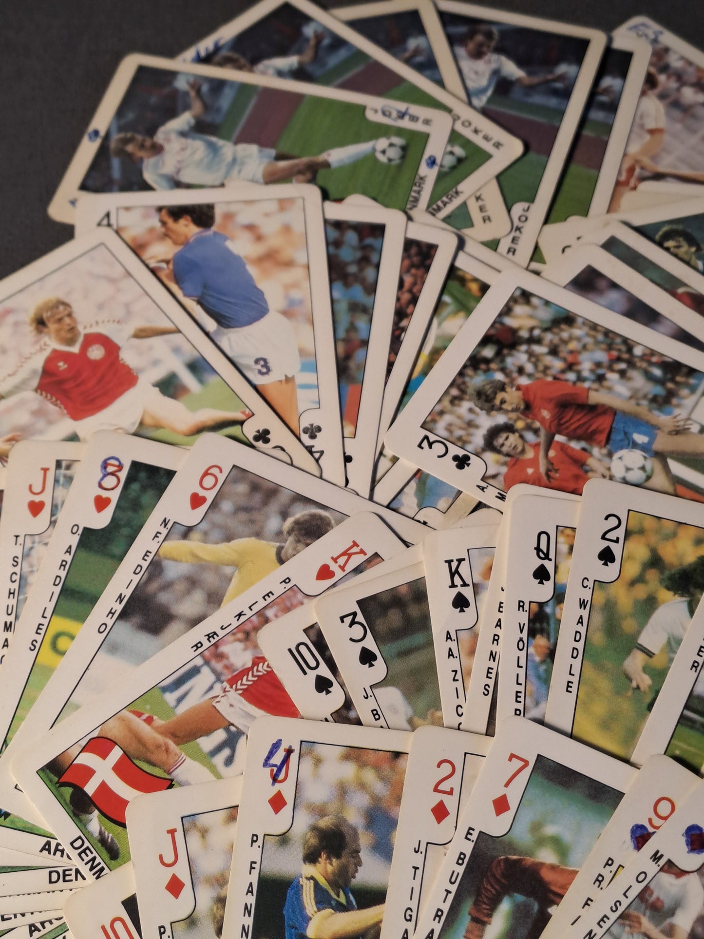 Dandy Football Playing Cards 1986 / Dandy Fodbold Spillekort  1986