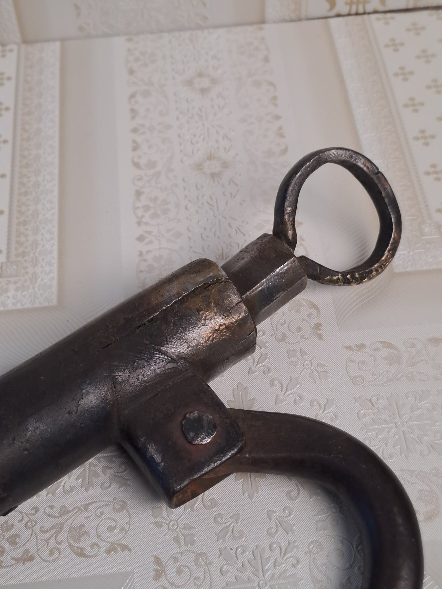 Antique Cast Lock 1870-1890 / Antik Hængelås 1870-1880