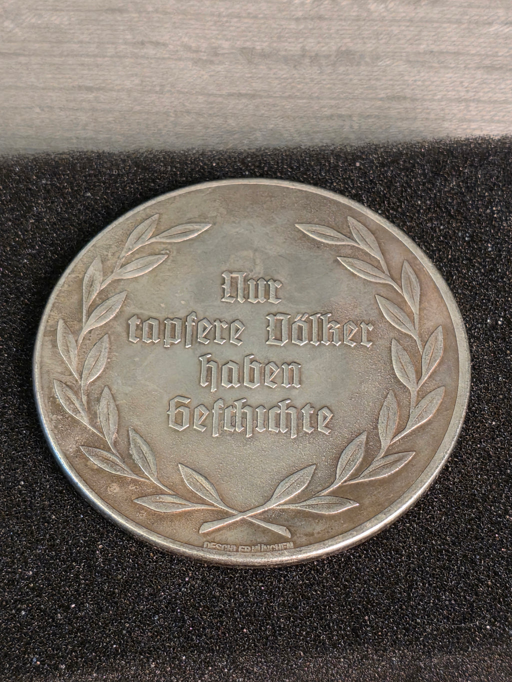 WW2 Bordmedalje NSDAP Reichsparteitag 1940