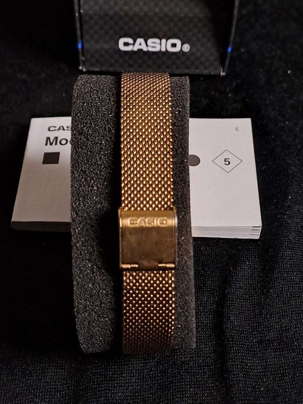 Vintage CASIO Ladys Watch / Vintage CASIO Dame Armbåndsur