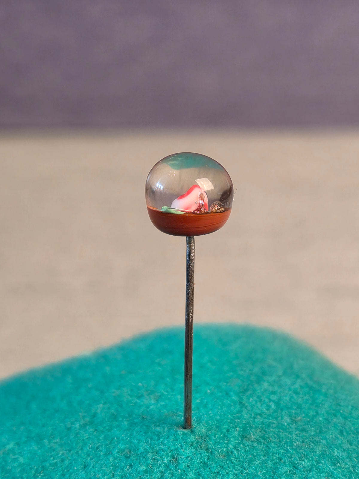 Beading Needle Mouth-blown Bead