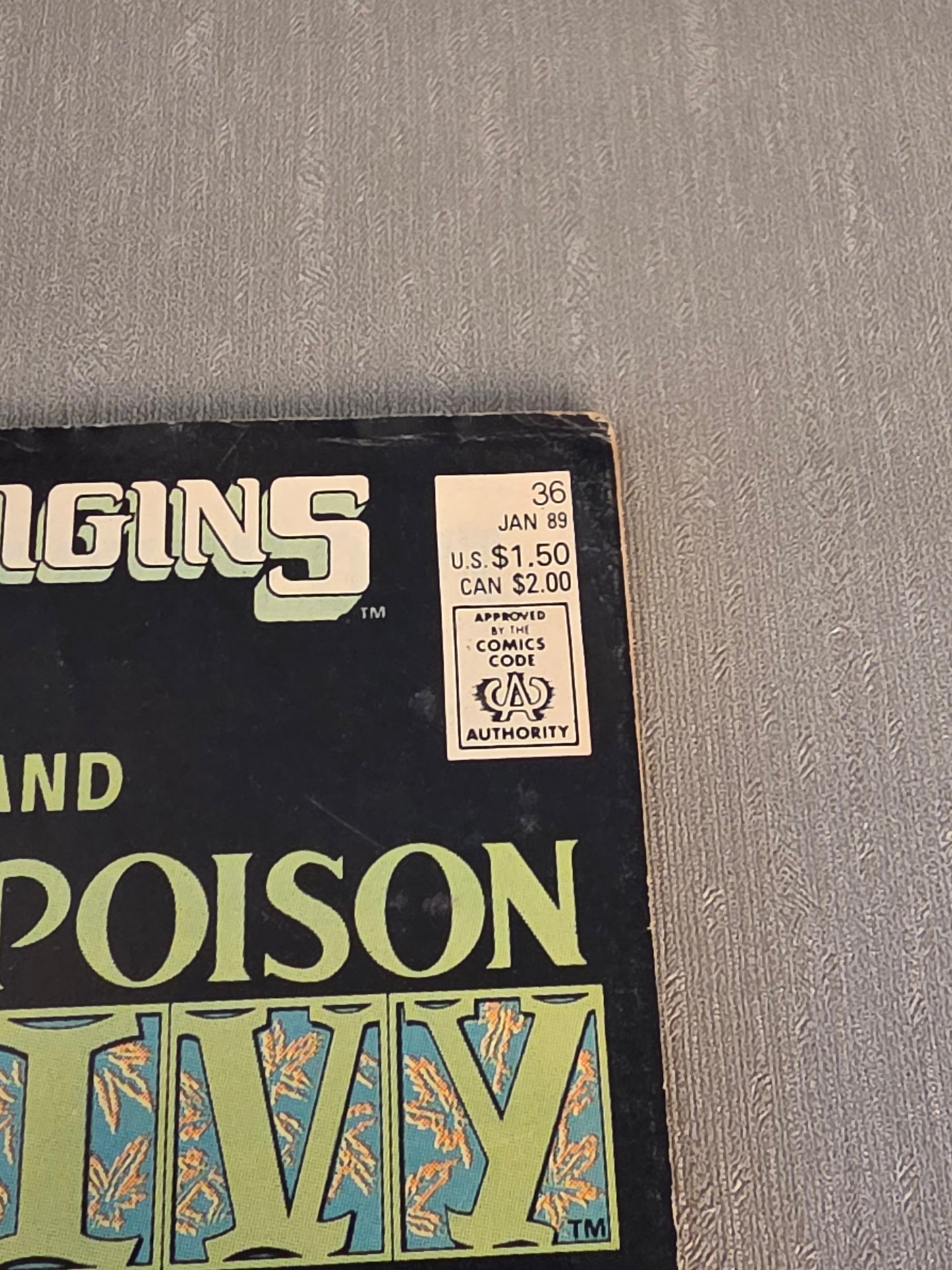 DC Secret Origins Green Lantern and Poison Ivy #36 Jan 1989