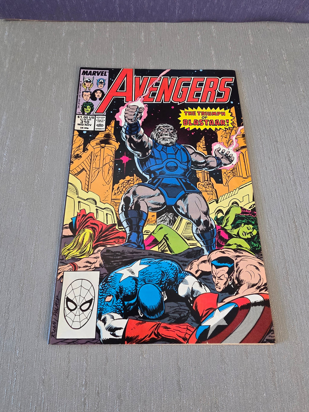 Marvel Avengers #310 Nov 1989