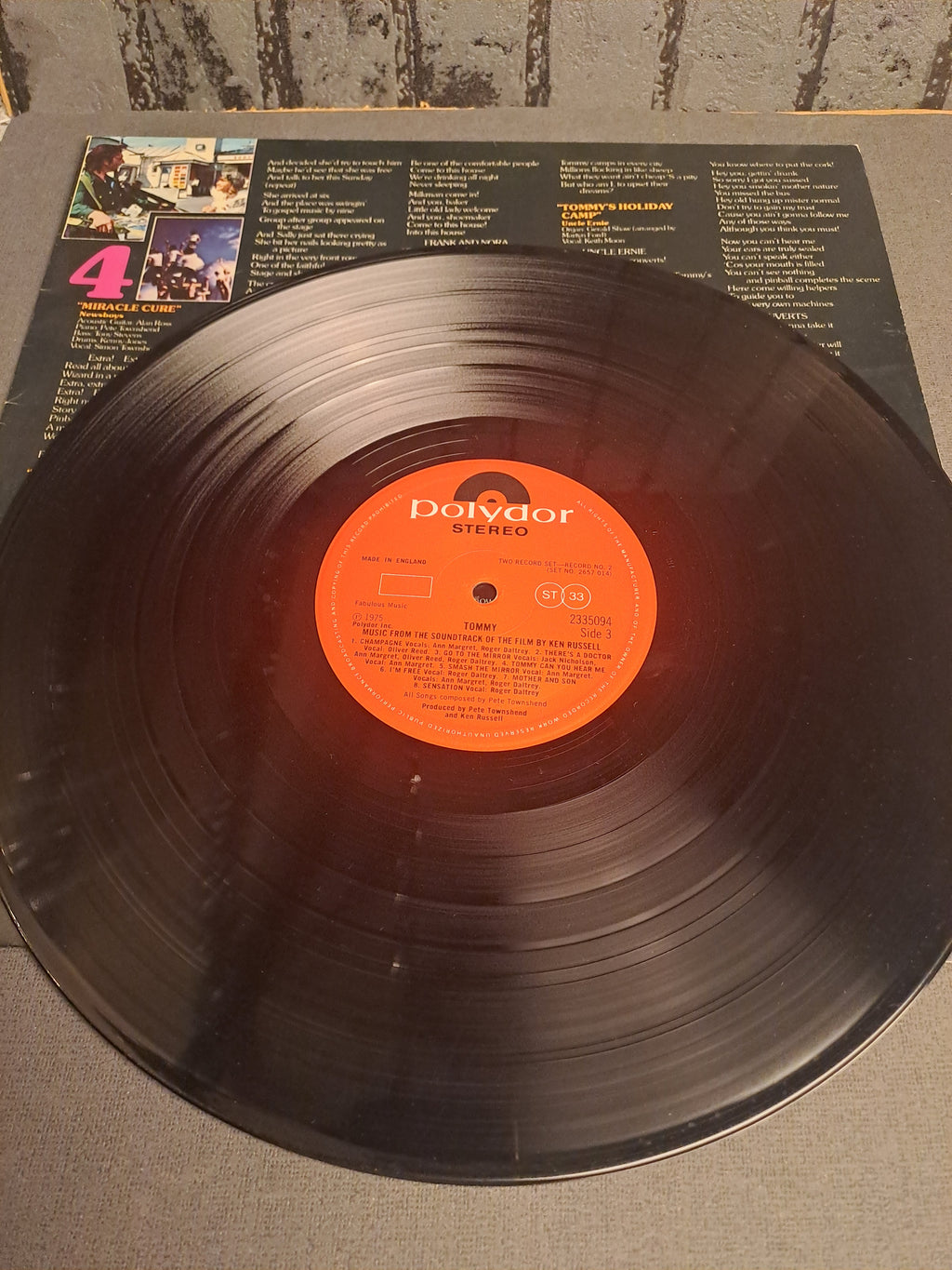 Tommy The Movie Double Album 1975