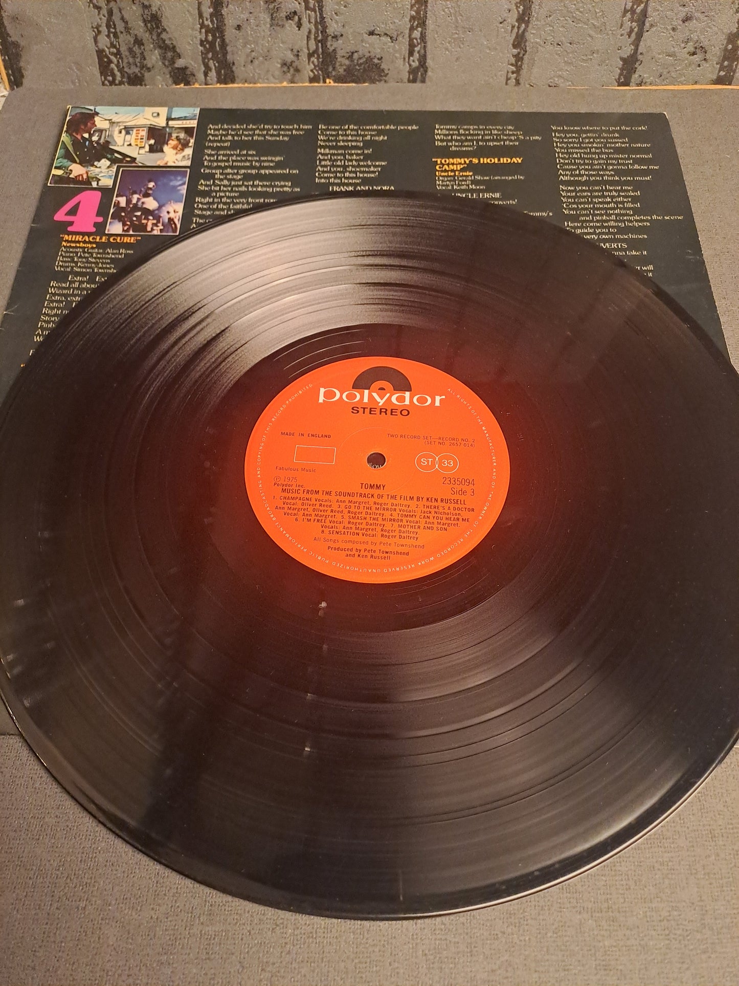 Tommy The Movie Double Album 1975