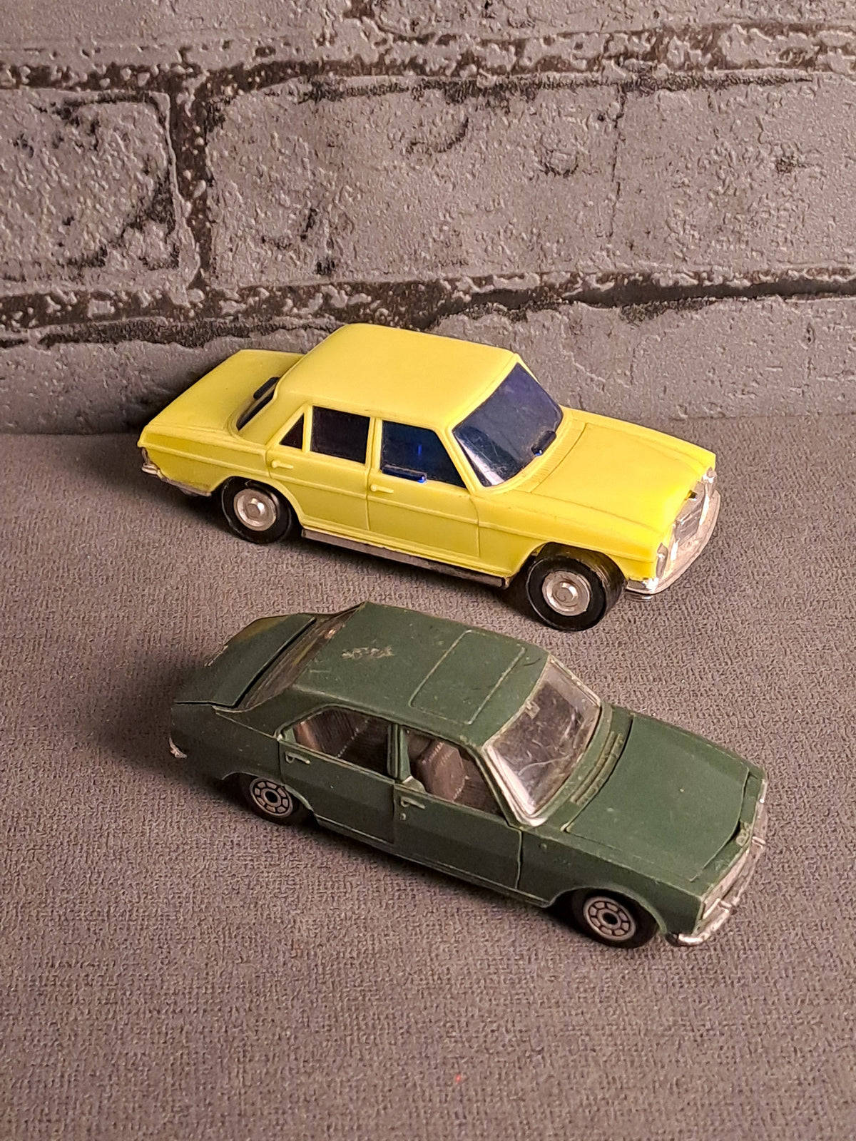 Norev and Lucky Plastic Vintage Model Cars