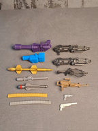G.I. Joe weapons, rockets etc.