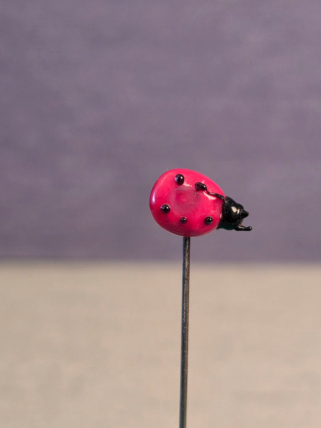 Ladybug sewing pin