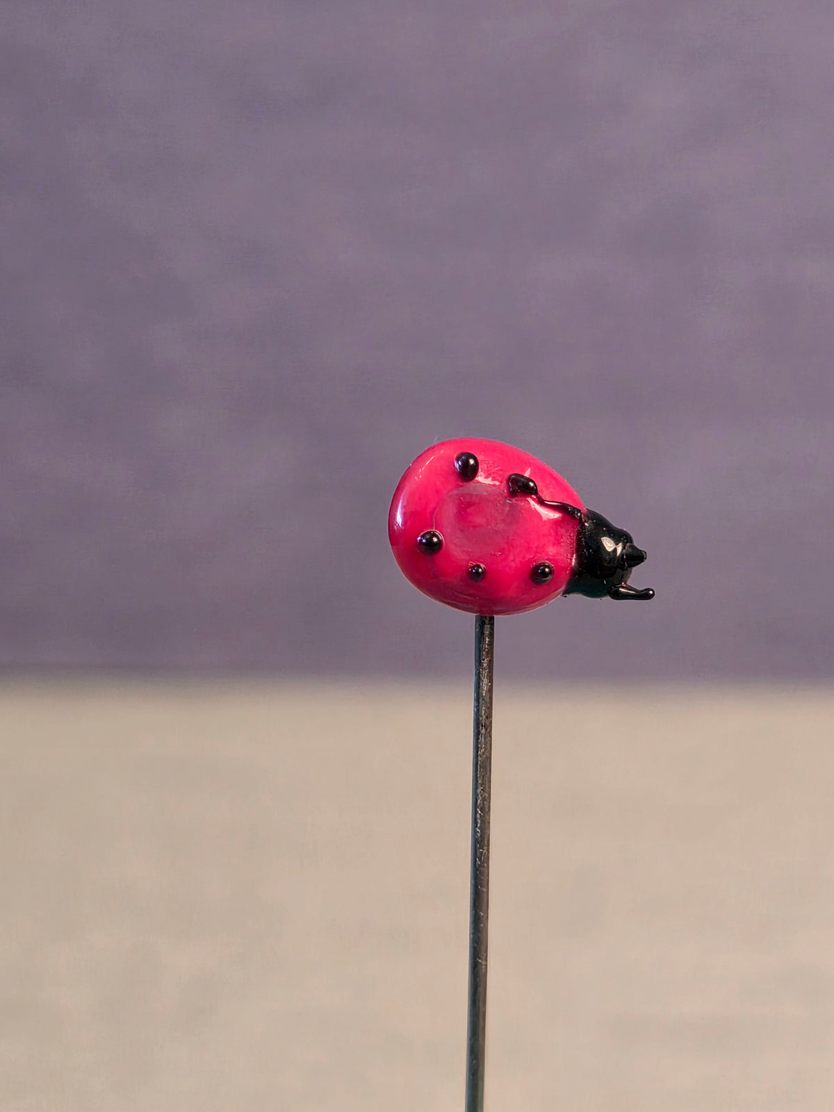 Ladybug sewing pin