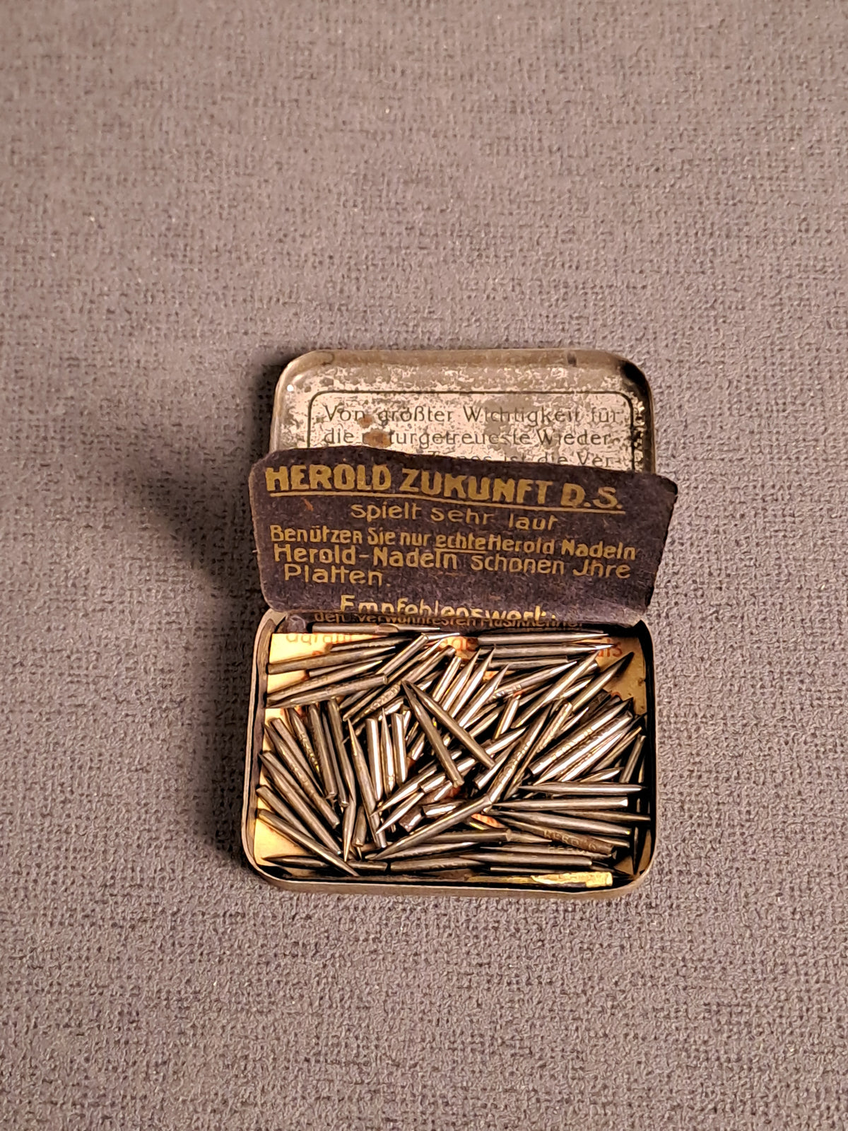Antique Gramophone Needles 1920's / Antik Grammofon nåle 1920'erne
