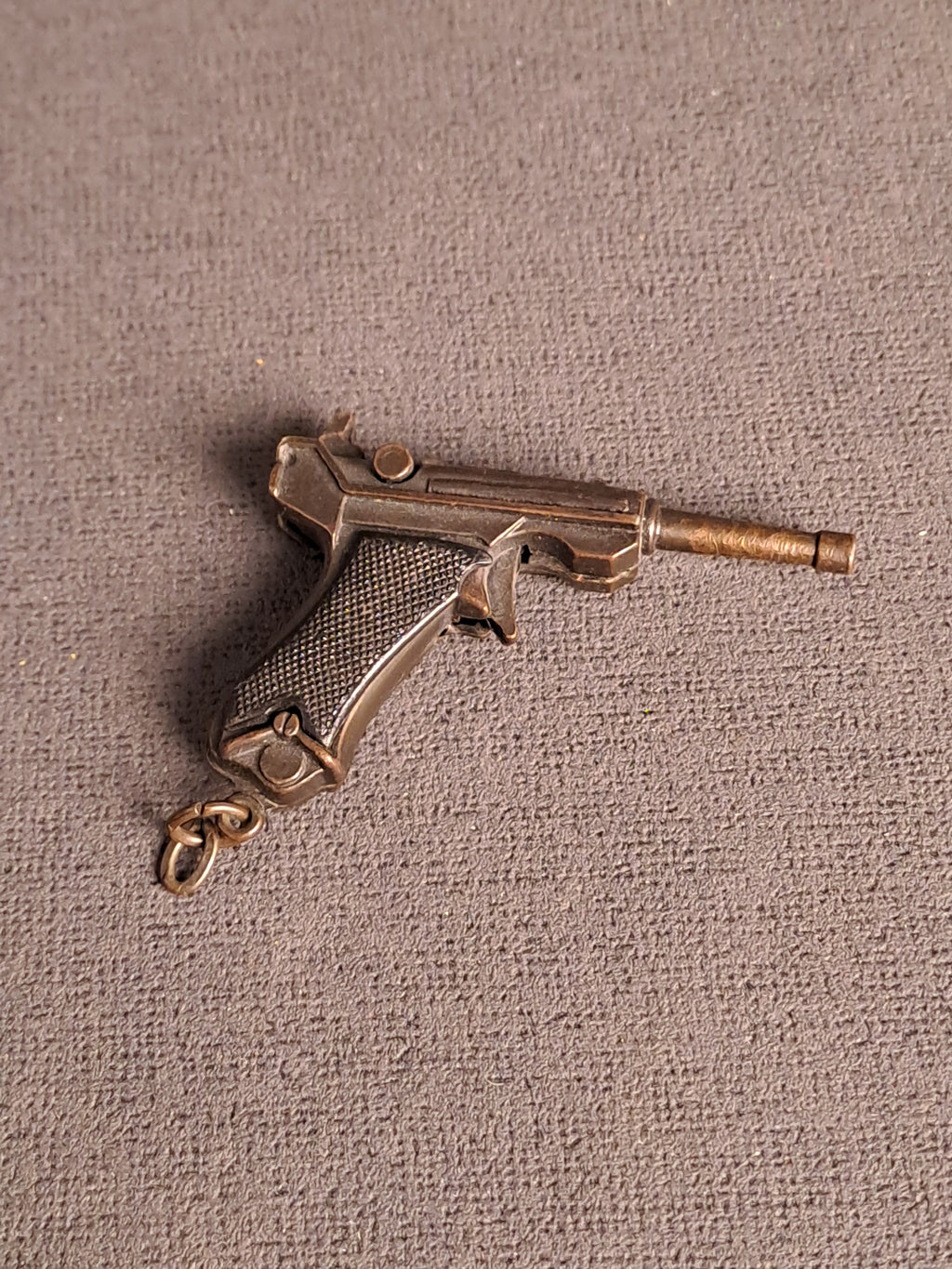 Key Ring Mini Luger Pistol 1970's