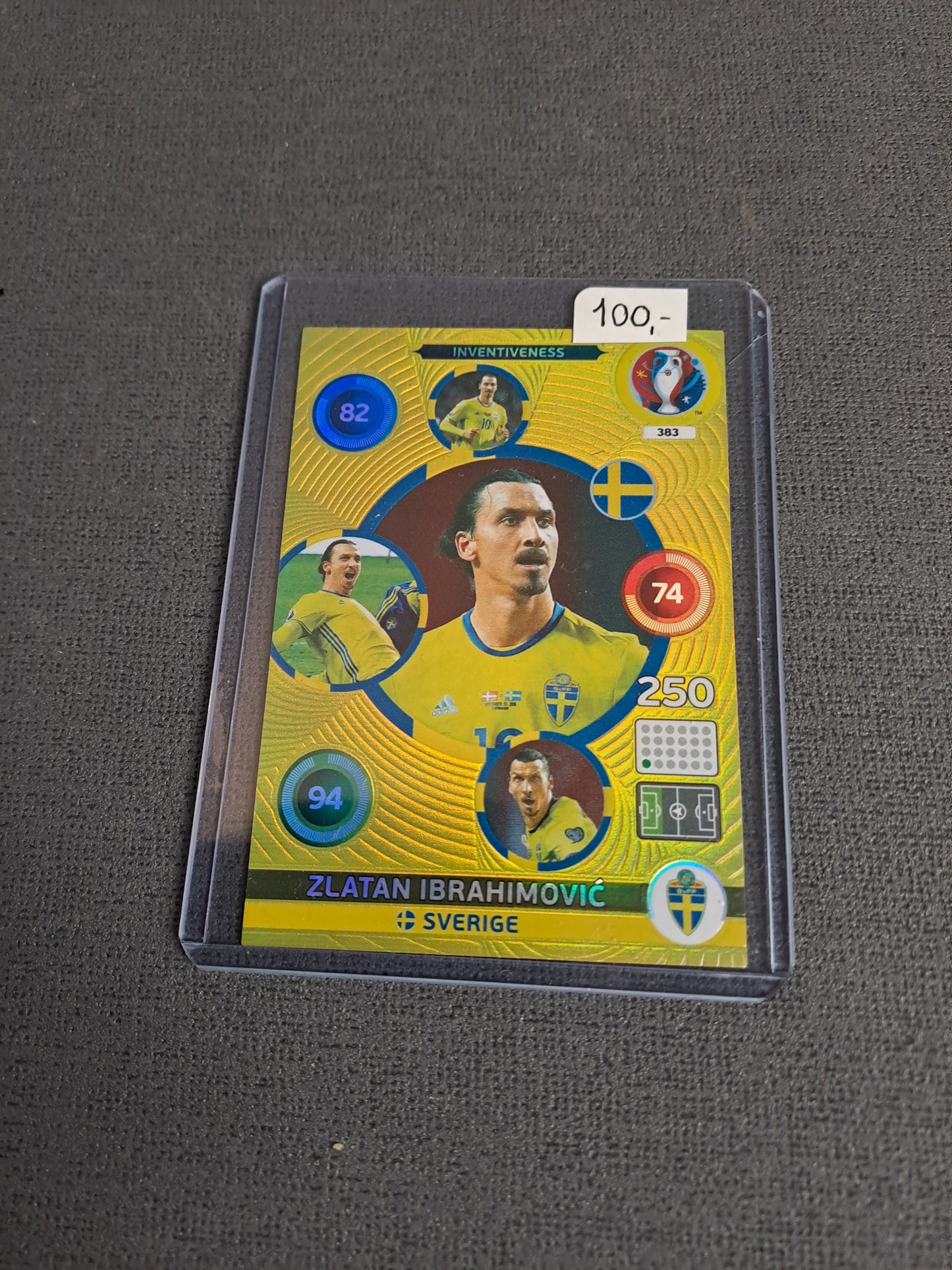 Panini 2016 Adrenalyn Zlstan Ibrahimovic
