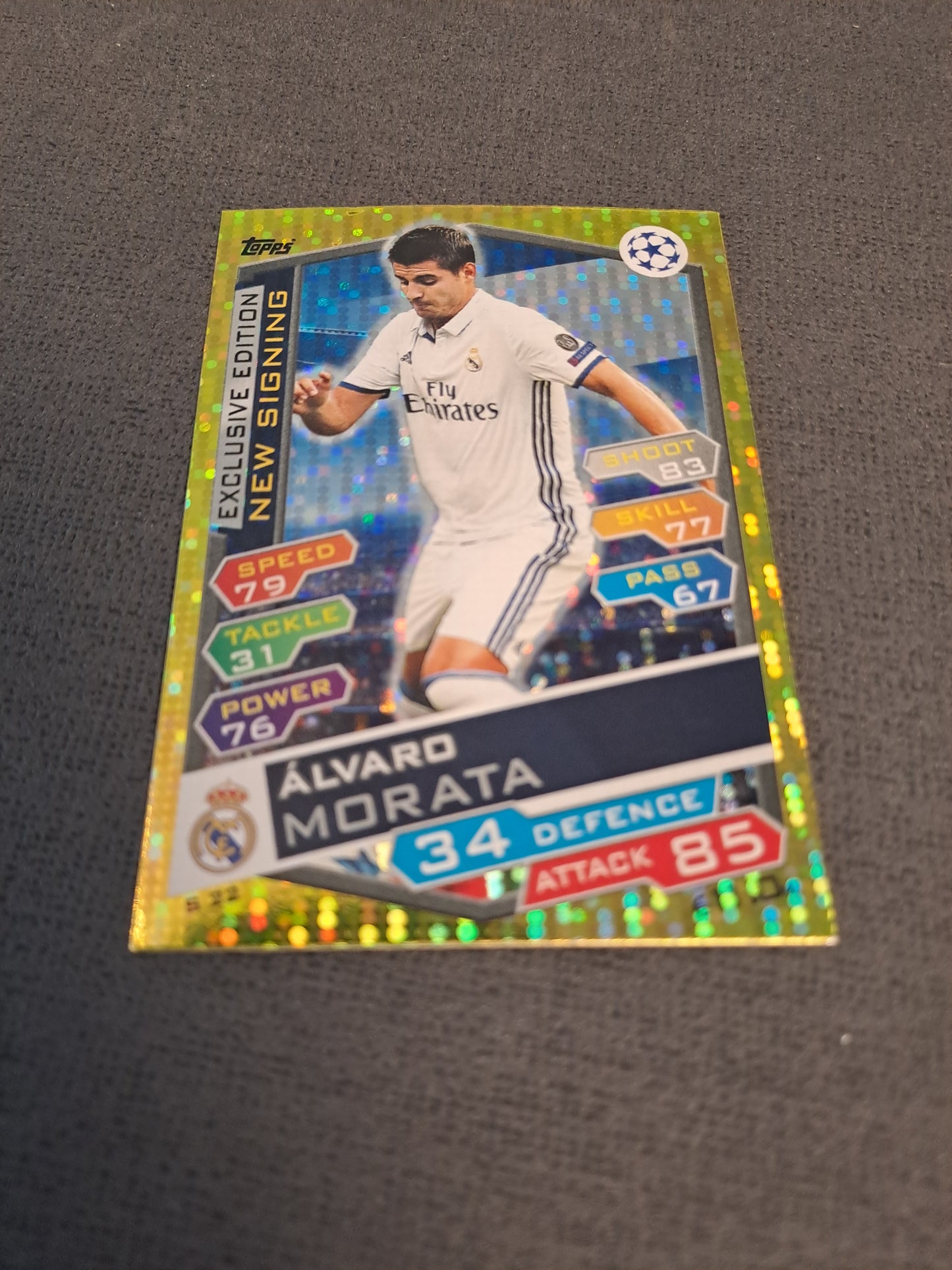 Topps Match Attax Alvaro Morata