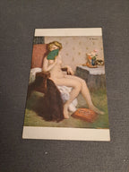 Antique French Postcard 1910-1920 / Antik Fransk Postkort 1910-1920