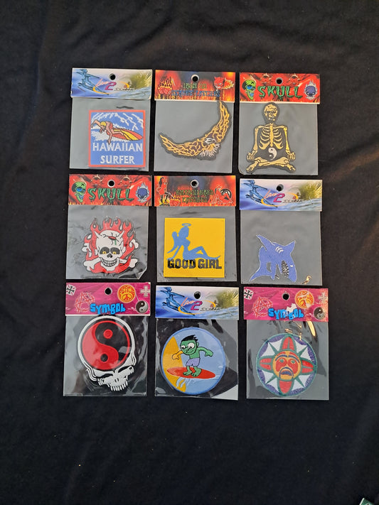 Vintage Patch x9 / Vintage Strygemærker x9