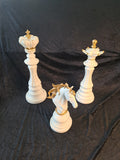 Large Chess Bricks Deco / Store Skakbrikker Deco