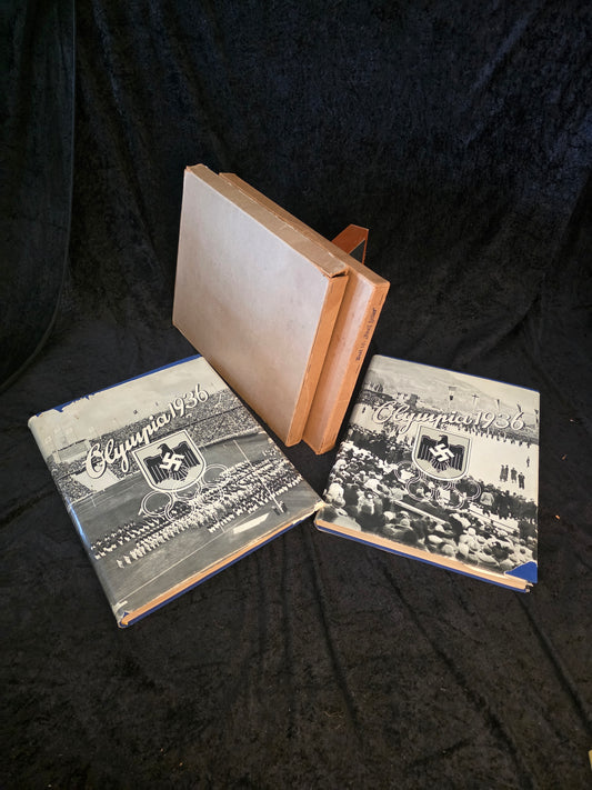 Olympia Berlin 1936 Bind 1 og Bind 2 med Kartonæsker