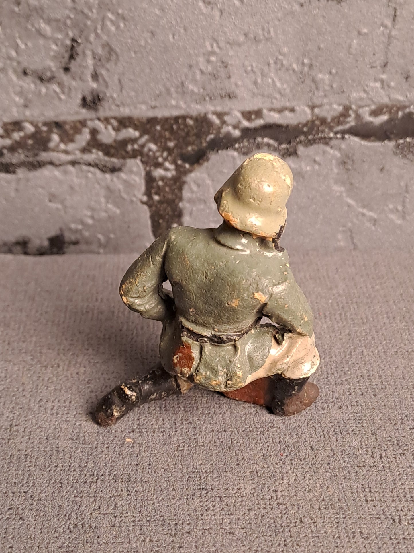 Elastolin and Leyla German Soldiers 1930's / Elastolin og Leyla Tyske Soldater 1930erne