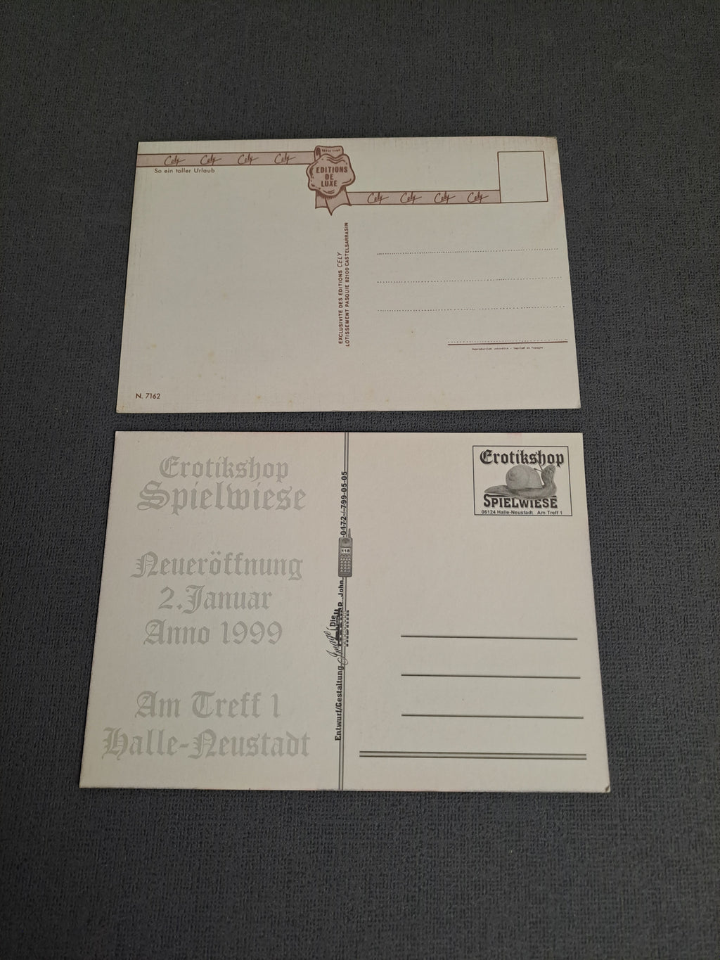 German Vintage Erotic Postcards / Tyske Vintage Erotiske Postkort