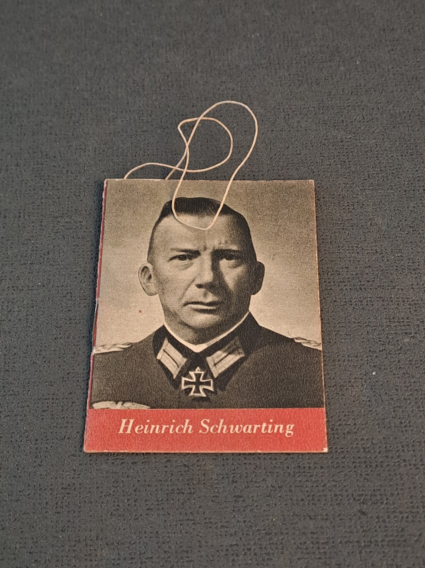 WHW Knight Cross Heinrich Schwarting / WHW Ridderkors Heinrich Schwarting