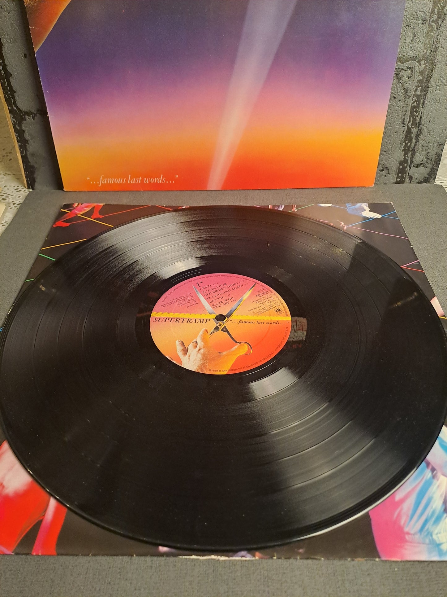 Supertramp Famous Last Words 1982