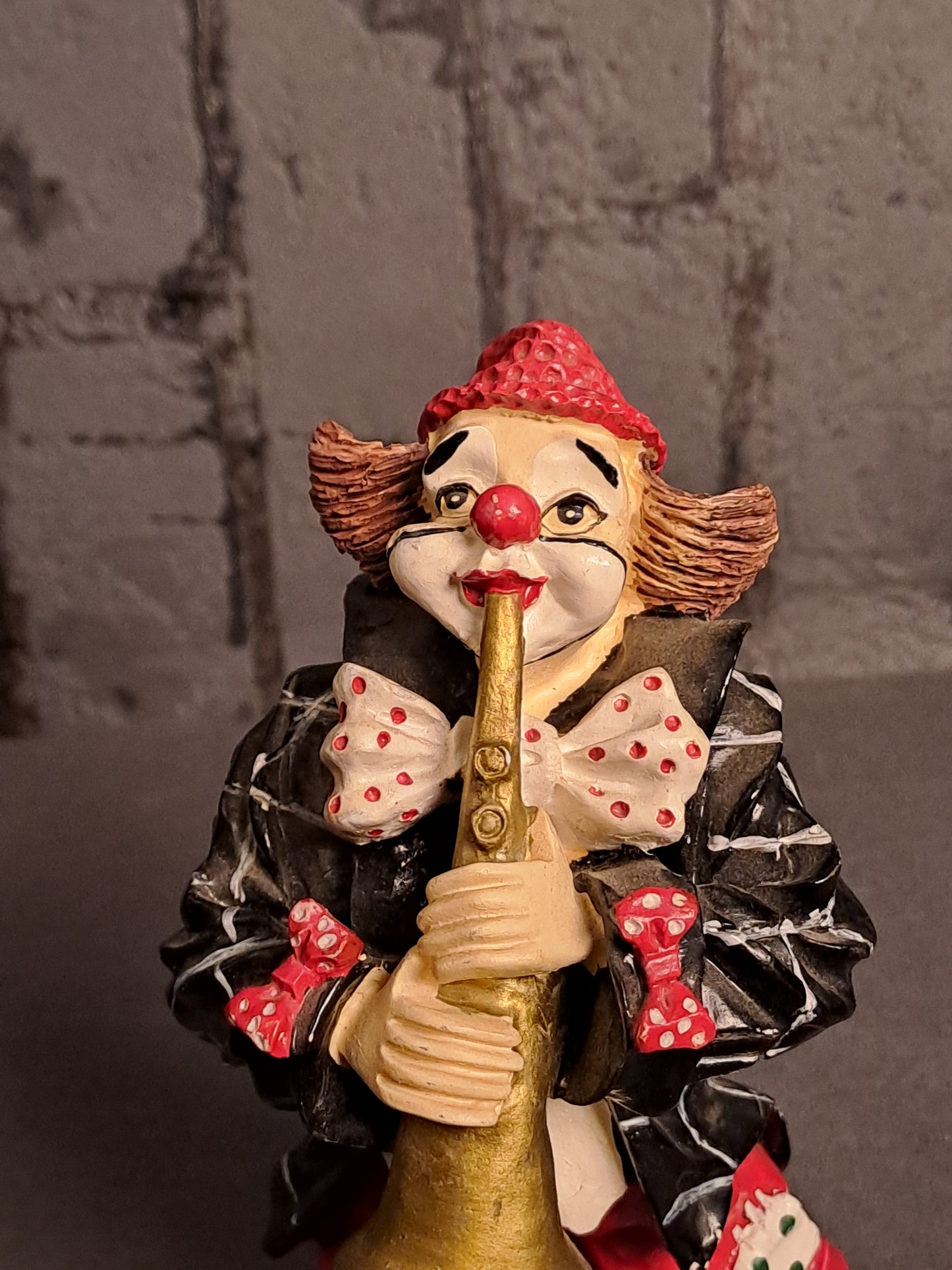 Vintage Gilde Clown with Trumpet / Vintage Gilde Klovn med Trompet